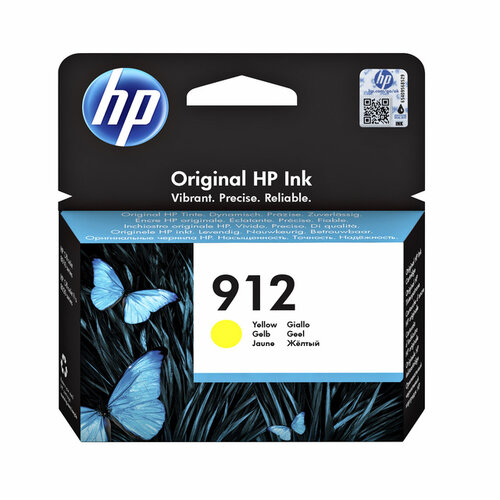 HP Inktcartridge HP 3YL79AE 912 geel