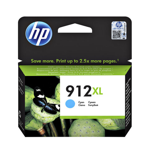 HP Inktcartridge HP 3YL81AE 912XL blauw