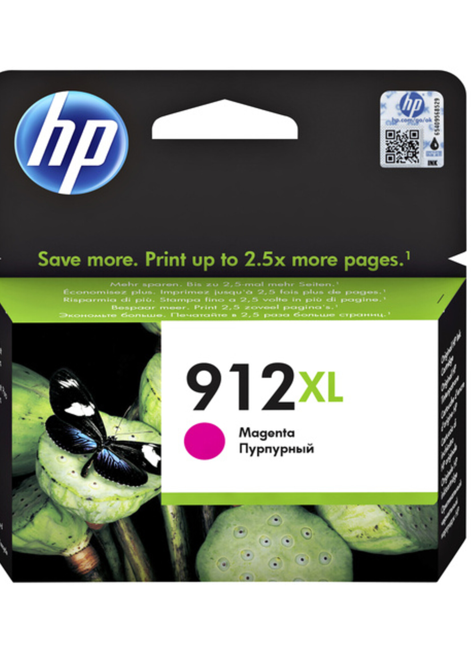 HP Cartouche d'encre HP 3Yl82AE 912XL rouge