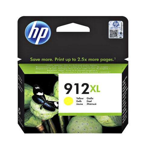 HP Inktcartridge HP 3YL83AE 912XL geel