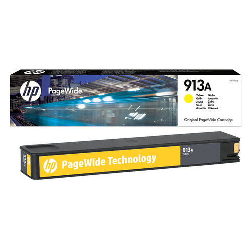 HP Inktcartridge HP F6T79AE 913A geel
