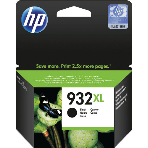 HP Inktcartridge HP CN053AE 932XL zwart HC