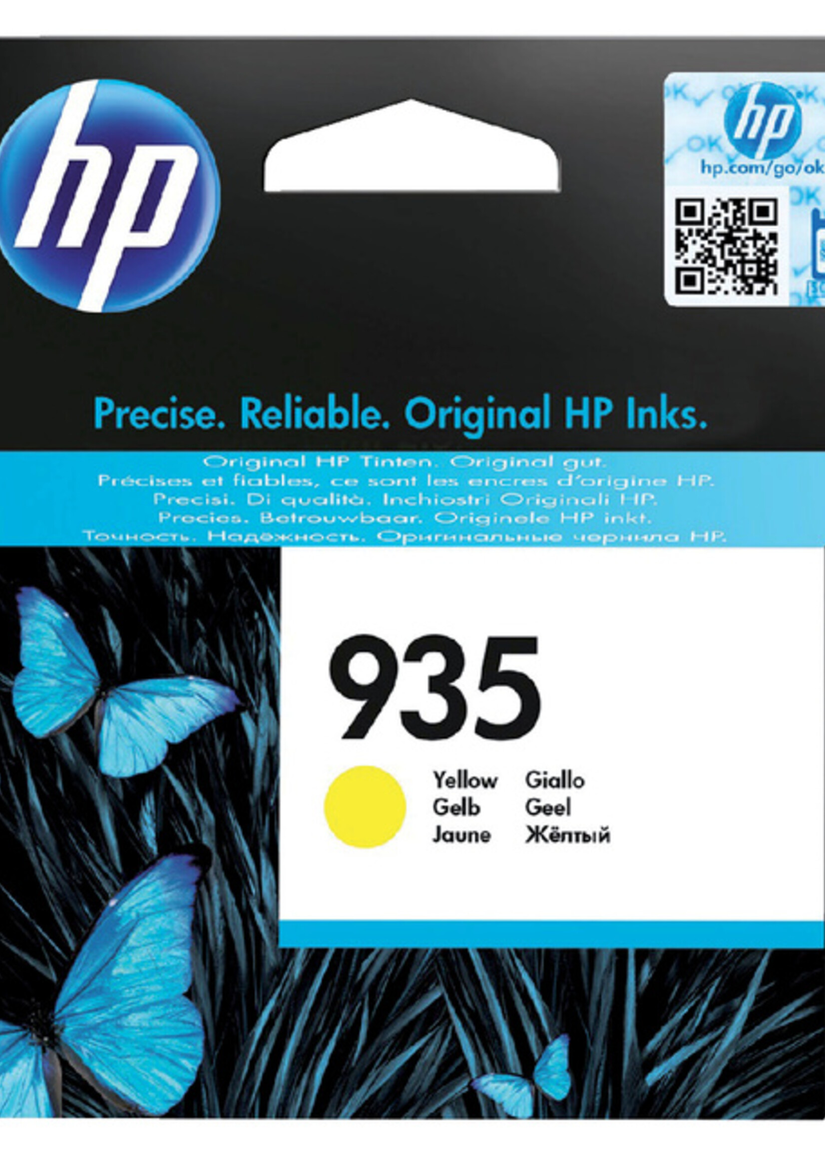 HP Cartouche d’encre HP C2P22AE 935 jaune