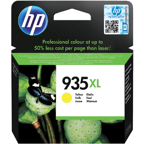 HP Inktcartridge HP C2P26AE 935XL geel HC