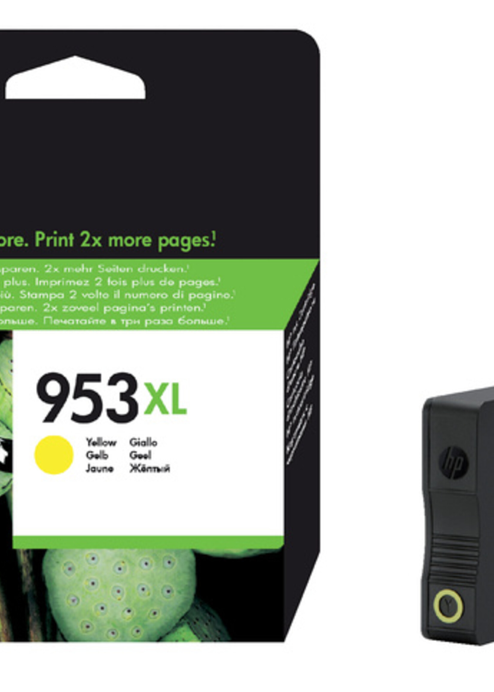 HP Inktcartridge HP F6U18AE 953XL geel HC