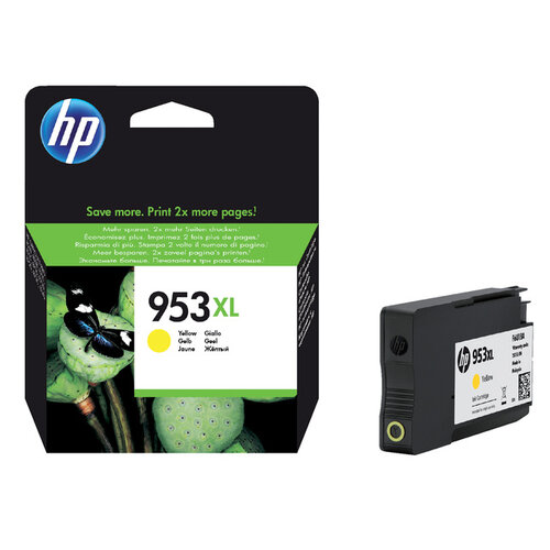 HP Cartouche d’encre HP 953XL F6U18AE HC jaune