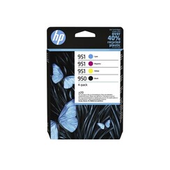 Cartouche d'encre HP 6ZC65AE 950/951 noir + 3 couleurs