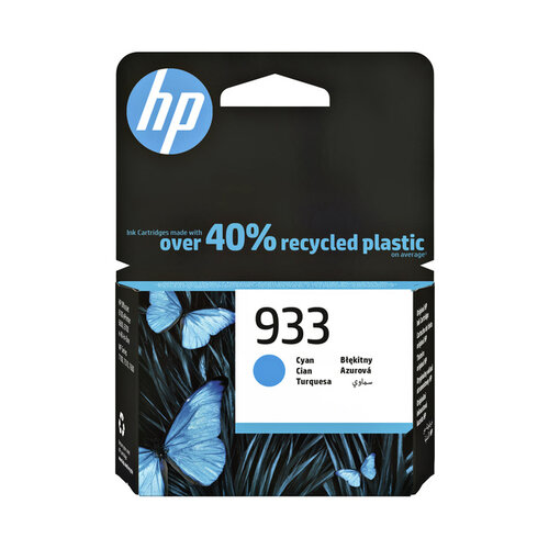 HP Inktcartridge HP CN058AE 933 blauw