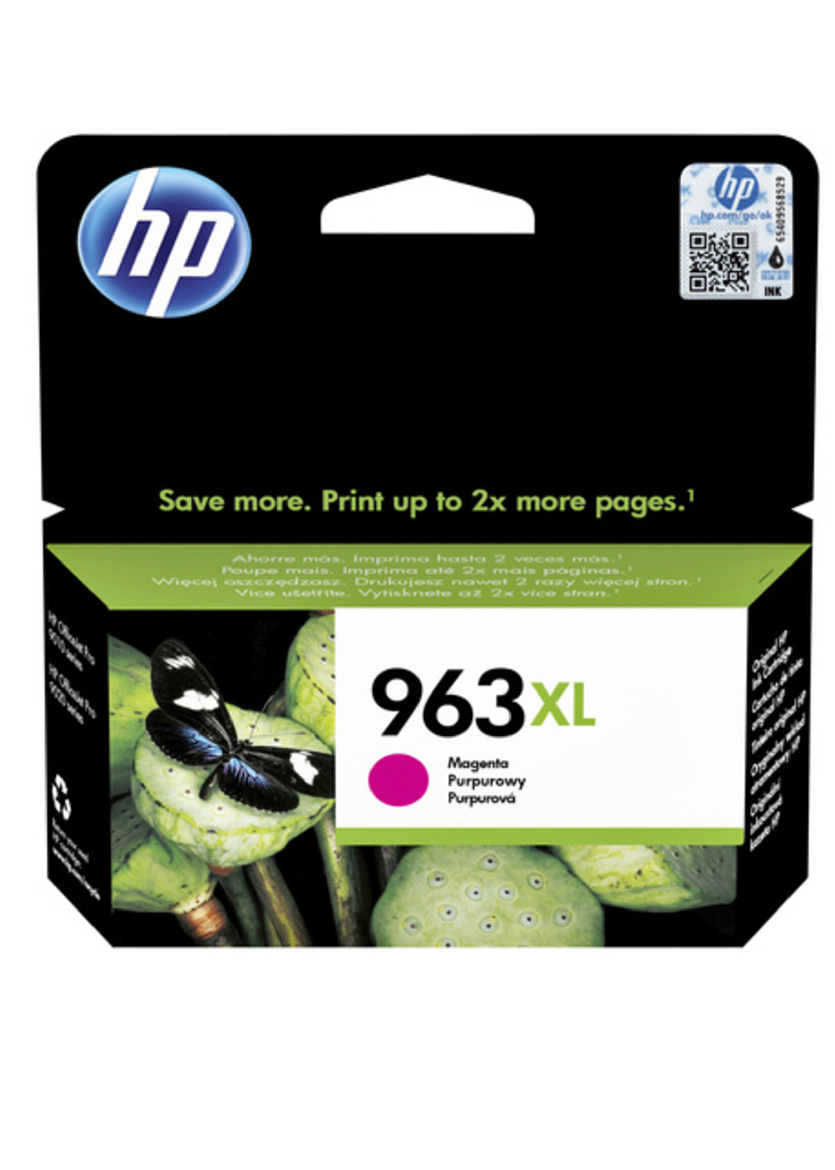 HP Cartouche d'encre HP 3JA28AE 963XL rouge HC