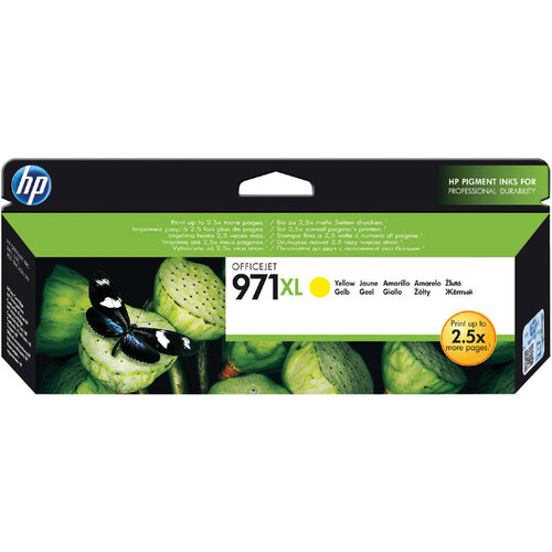 HP Inktcartridge HP CN628AE 971XL geel HC