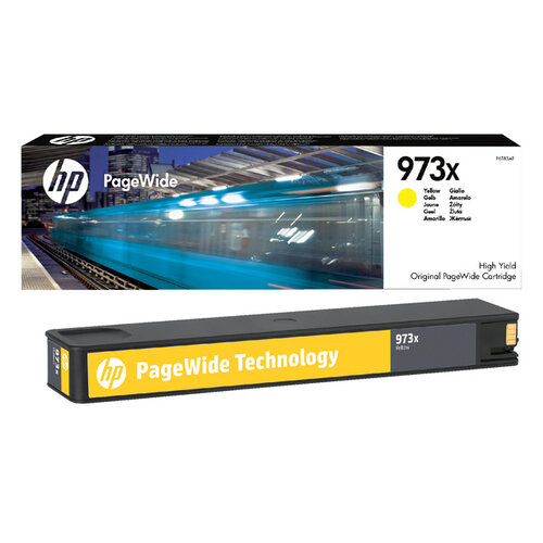 HP Inktcartridge HP F6T83AE 973X geel