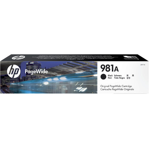 HP Cartouche d’encre HP 981A J3M71AE noir