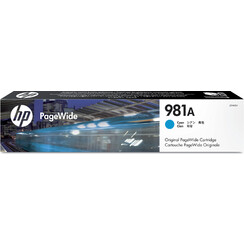 Inktcartridge HP J3M68A 981A blauw