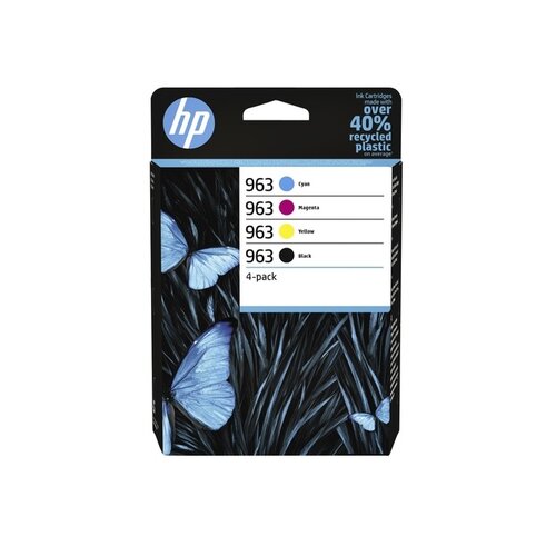 HP Inktcartridge HP 6ZC70AE 963 zwart + 3 kleuren