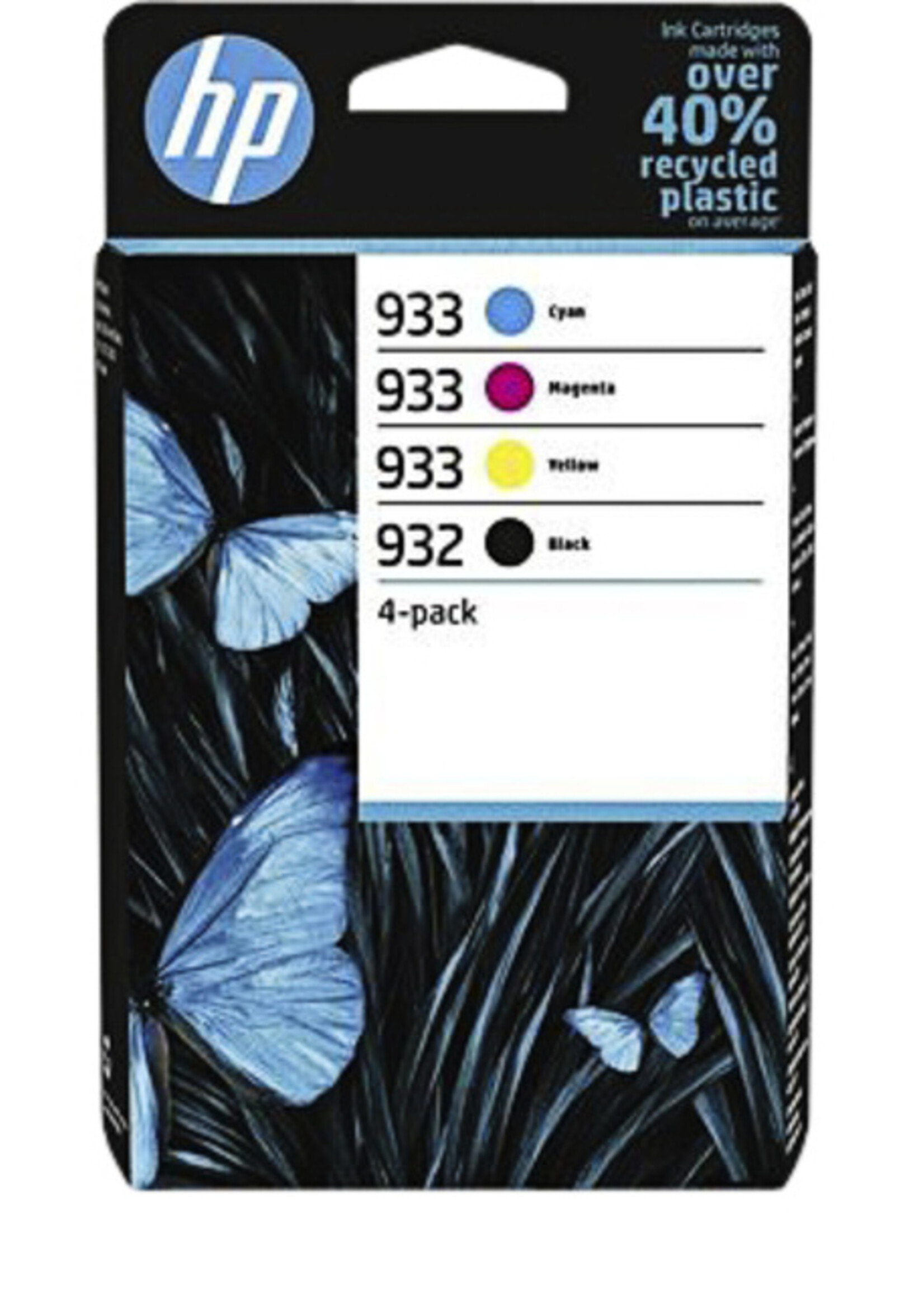 HP Cartouche d'encre HP 6ZC71AE 932 933 noir + 3 couleurs