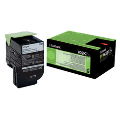 Cartouche toner Lexmark 70C20K0 Prebate noir