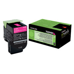 Cartouche toner Lexmark 70C2HM0 Prebate rouge HC