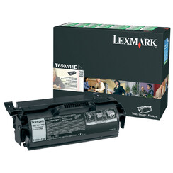 Cartouche toner Lexmark T650A11E Prebate noir