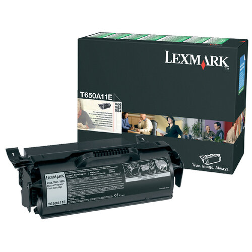 Lexmark Tonercartridge Lexmark T650A11E prebate zwart