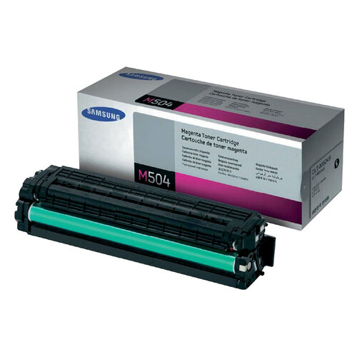 Samsung Tonercartridge Samsung CLT-M504S rood