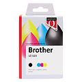 Quantore Cartouche d'encre Quantore Brother LC-123 noir + 3 couleurs