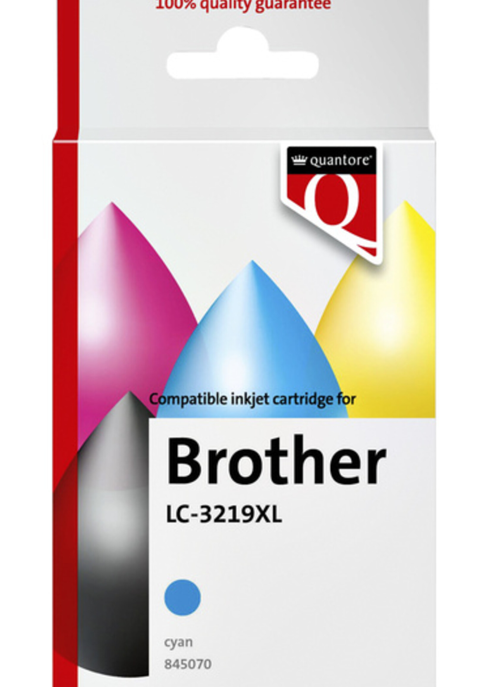 Quantore Cartouche d'encre Quantore Brother LC-3219 XL bleu