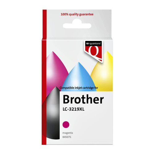 Quantore Inktcartridge Quantore alternatief tbv Brother LC-3219XL rood