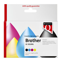 Cartouche d'encre Quantore alternative pour Brother LC-3219XL noir + 3 couleurs