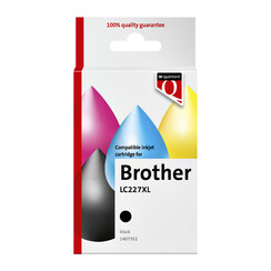 Inktcartridge Quantore alternatief tbv Brother LC227XL zwart