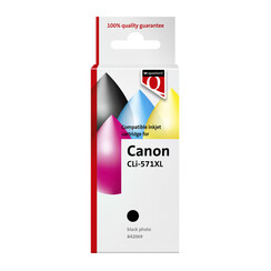 Inktcartridge Quantore alternatief tbv Canon CLI-571XL zwart