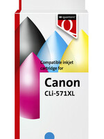 Quantore Cartouche d’encre Quantore Canon CLI-571XL bleu