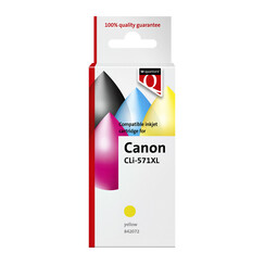 Inktcartridge Quantore alternatief tbv Canon CLI-571XL geel