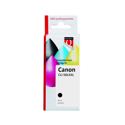 Quantore Cartouche d'encre Quantore Canon CLI-581XXL pigment noir