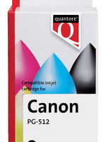 Quantore Cartouche d’encre Quantore alternative pour Canon PG-512 noir
