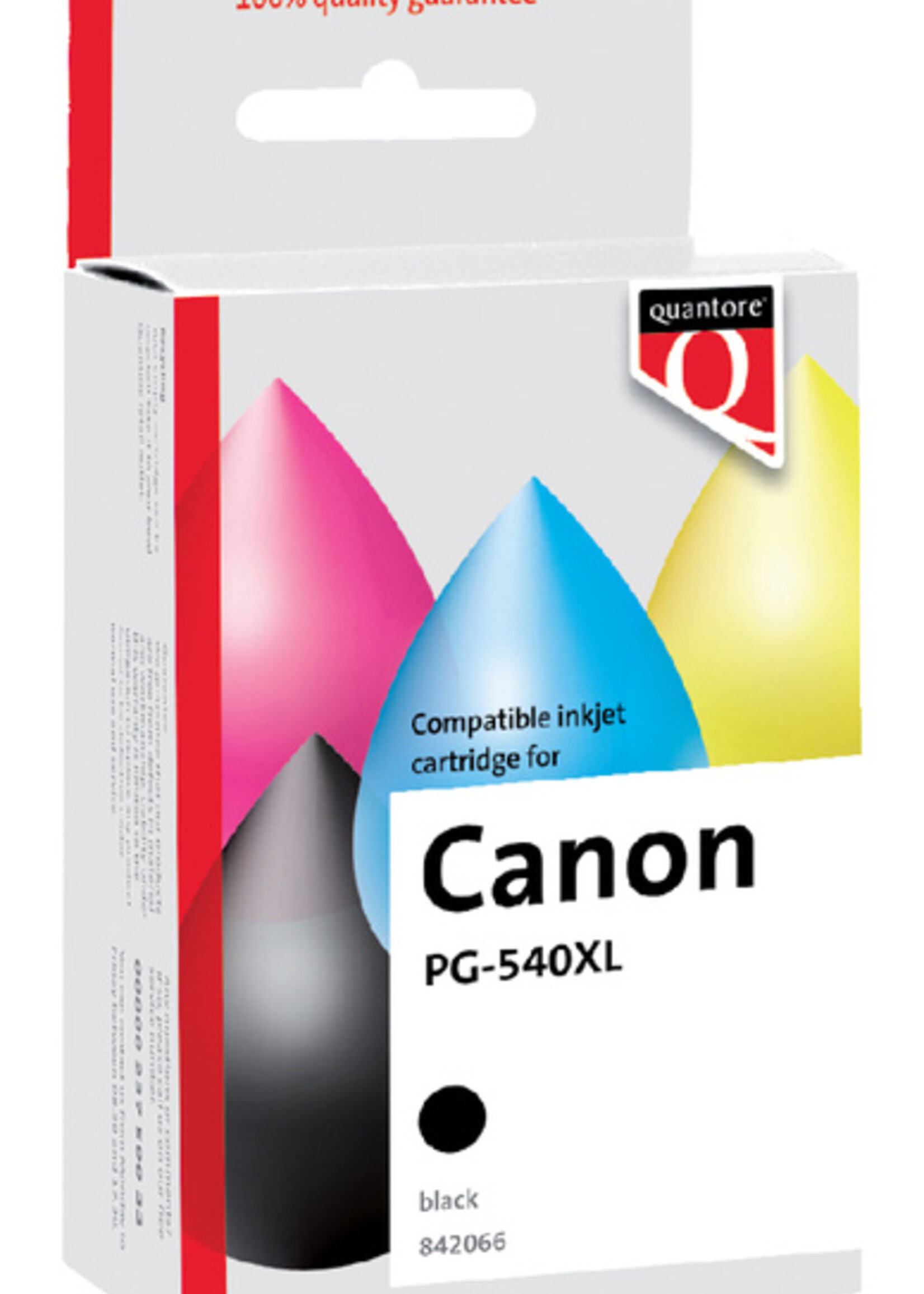 Quantore Cartouche d’encre Quantore Canon PG-540XL noir HC