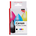 Quantore Cartouche d'encre Quantore Canon PG-545XL CL-546XL noir couleur