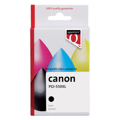 Inktcartridge Quantore alternatief tbv Canon PGI-550XL zwart HC