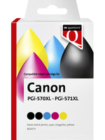 Quantore Cartouche d’encre Quantore Canon PGI-570XL CLI-571XL 2x noir+3x couleurs