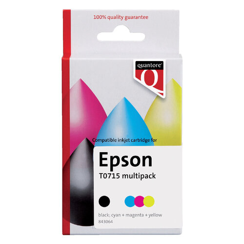 Quantore Cartouche d’encre Quantore Epson T071540 noir + couleur