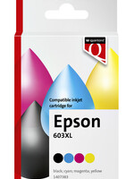 Quantore Inktcartridge Quantore  alternatief tbv Epson 603XL zwart + 3 kleuren