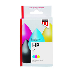 Inktcartridge Quantore  alternatief tbv HP C6625D 17 kleur