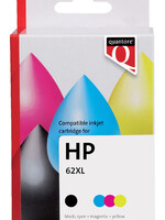 Quantore Cartouche d'encre Quantore HP N9J71AE 62XLnoir + couleur