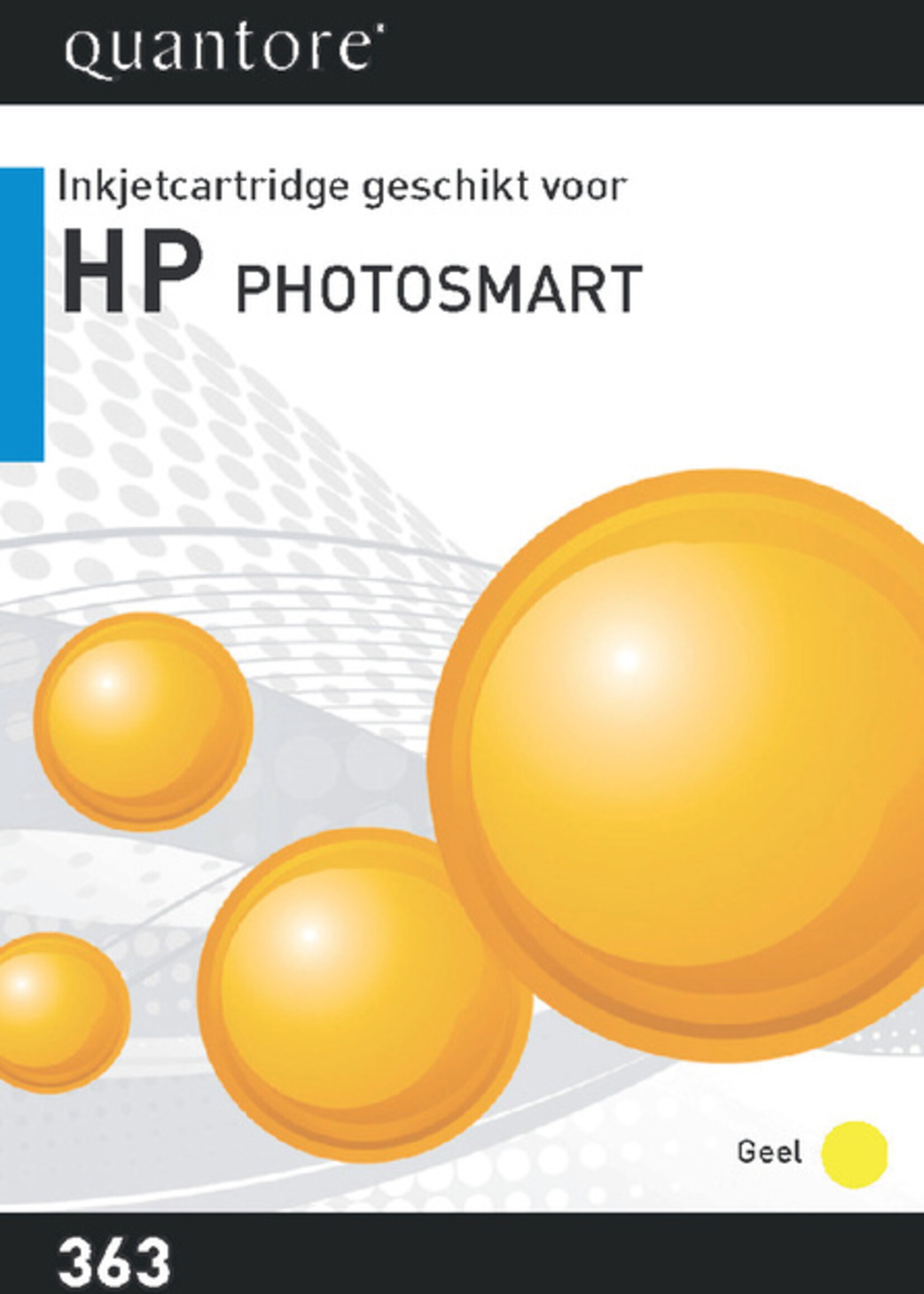 Quantore Cartouche d'encre Quantore alternative pour HP C8773EE 363 jaune