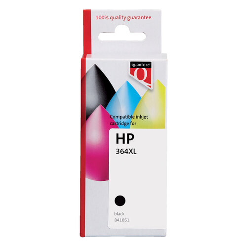 Quantore Inktcartridge Quantore  alternatief tbv HP CB684EE 364XL zwart