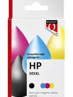 Quantore Inktcartridge Quantore  alternatief tbv HP 305XL zwart + kleur