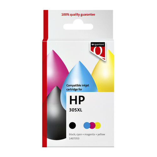 Quantore Cartouche d'encre Quantore alternative pour HP 305XL noir+couleur