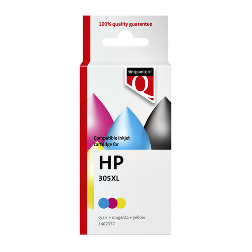 Quantore Inktcartridge Quantore  alternatief tbv HP 305XL kleur