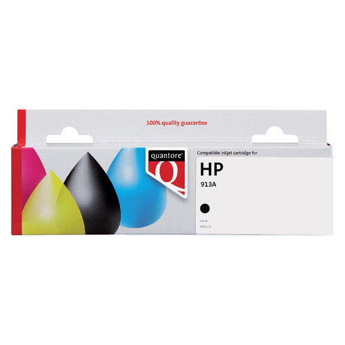 Quantore Inktcartridge Quantore  alternatief tbv HP L0R95AE 913A zwart