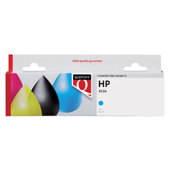 Inktcartridge Quantore  alternatief tbv HP F6T77AE 913A blauw