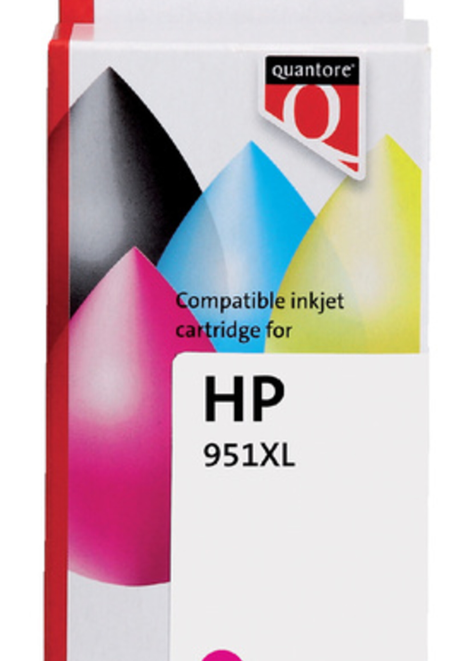 Quantore Cartouche d'encre Quantore alternative pour HP CN047AE 951XL rouge